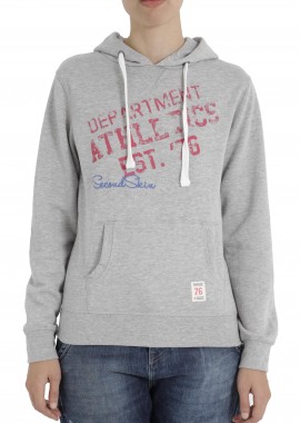 Μπλούζα Μακρυμάνικη 2nd Skin Sweat SSL354-6216-GR MEL Γυναικείο