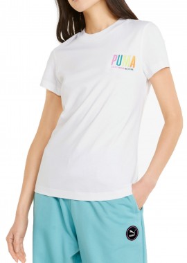 Μπλούζα Κοντομάνικη Puma SWxP Graphic Tee 533559-02 Γυναικείο