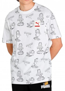 Μπλούζα Κοντομάνικη Puma Garfield Printed 534434-02 Ανδρικό