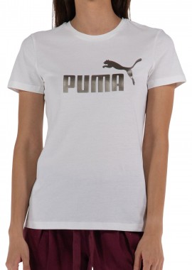 Μπλούζα Κοντομάνικη Puma ESS+ Metallic Logo 848303-62 Γυναικείο