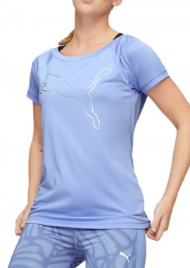 Μπλούζα Κοντομάνικη Puma Train Favorite Jersey Cat 522420-28 Γυναικείο