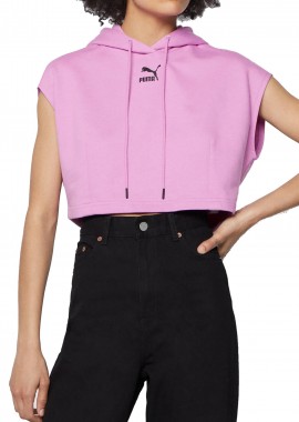 Top Puma Dare to Hooded Cropped Vest 535624-50 Γυναικείο