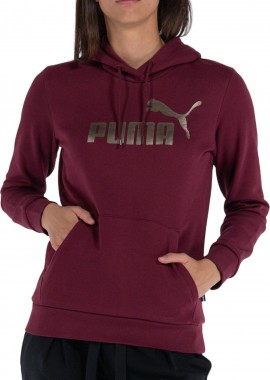 Μπλούζα Μακρυμάνικη Puma Metallic Logo Hoodie FL 849958-22 Γυναικείο
