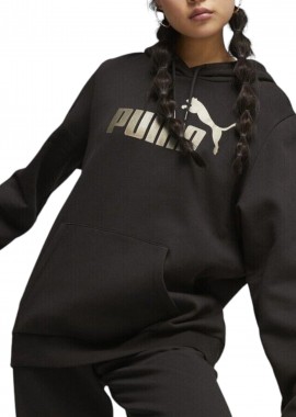 Μπλούζα Μακρυμάνικη Puma Metallic Logo Hoodie FL 849958-41 Γυναικείο