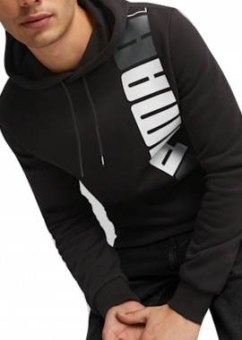 Μπλούζα Μακρυμάνικη Puma Ess Logo Lab Hoodie FL 675919-01 Ανδρικό