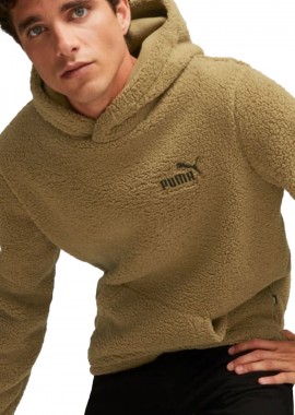 Μπλούζα Μακρυμάνικη Puma Ess Elevated Sherpa Hoodie 675982-93 Ανδρικό