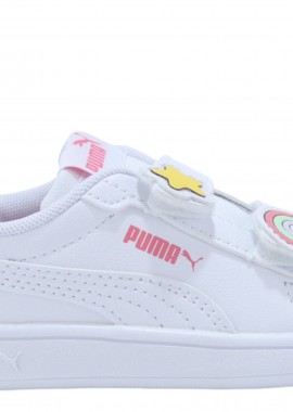Sneaker Puma Low Smash 3.0 Badges V 397287-01 Κορίτσι