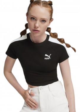 Μπλούζα Κοντομάνικη Puma Iconic T7 Baby 625598-01 Γυναικείο