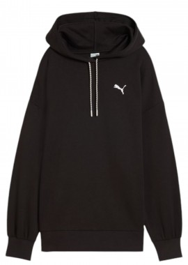 Μπλούζα Μακρυμάνικη Puma Φούτερ Classics Oversized Hoodie DK 626636-01 Γυναικείο