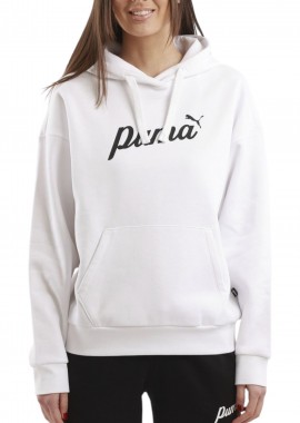 Μπλούζα Μακρυμάνικη Puma Ess+ Script Hoodie 681534-02 Γυναικείο