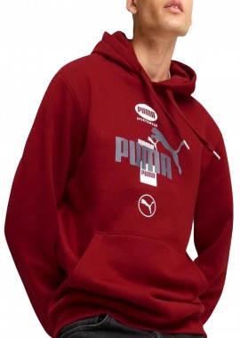 Μπλούζα Μακρυμάνικη Puma Power Graphic Hoodie 681741-13 Ανδρικό
