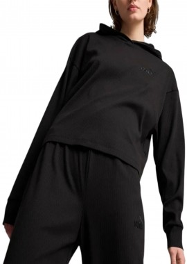 Μπλούζα Μακρυμάνικη Puma Ess Elevated Hoodie 682503-01 Γυναικείο