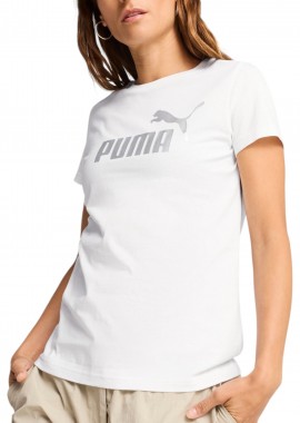 Μπλούζα Κοντομάνικη Puma ESS Metallic No. 1 Logo Tee 631536-02 Γυναικείο