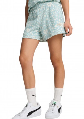 Σορτς Puma Flaming Love Aop High Waist 685113-67 Κορίτσι