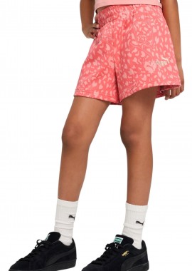 Σορτς Puma Flaming Love Aop High Waist 685113-24 Κορίτσι