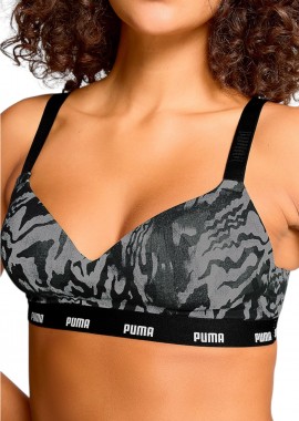Μπουστάκι Puma Printed Padded Top 1P 701231985-001 Γυναικείο