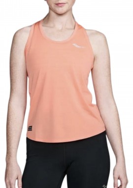 Μπλούζα Αμάνικη Saucony Stopwatch Singlet SAW800482-CMH Γυναικείο
