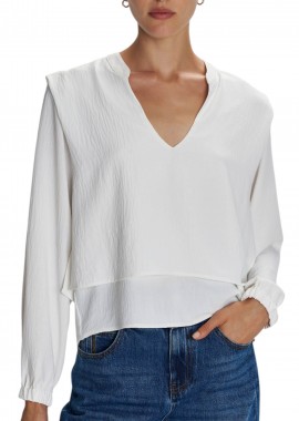 Top Ale Με Ανάγλυφη Υφή 82276253-WHITE Γυναικείο