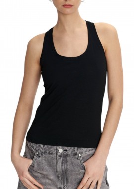 Μπλούζα Αμάνικη Ale Με Λογότυπο 82580238-BLACK Γυναικείο