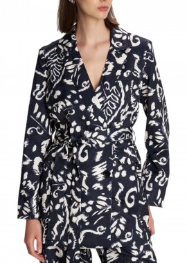 Σακάκι Ale Με Abstract Print 8921493-BLACK Γυναικείο