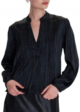 Τουνίκ Ale Μονόχρωμη Με V 8921905-BLACK Γυναικείο