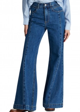 Παντελόνι Jean Ale Καμπάνα 8922973-BLUE Γυναικείο