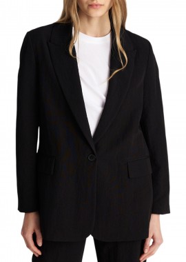 Σακάκι Ale Σε Ίσια Γραμμή 8923052-BLACK Γυναικείο