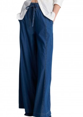 Παντελόνι Jean Ale Τζιν Με Λάστιχο Στη Μέση 8923184-BLUE Γυναικείο