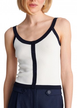 Top Ale Με Κουμπιά 8P23417-WHITE Γυναικείο