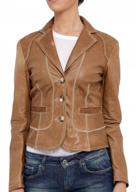 Σακάκι Marlboro Classics Δερμάτινο 9XL20300-L0004567-3069 Γυναικείο