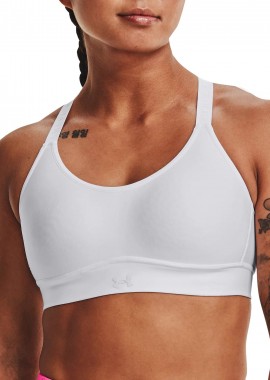 Μπουστάκι Under Armour Infinity Covered Mid 1363353-100 Γυναικείο