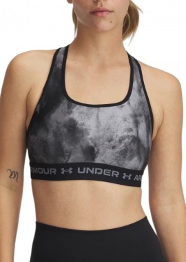 Μπουστάκι Under Armour Crossback Mid Print 1361042-012 Γυναικείο