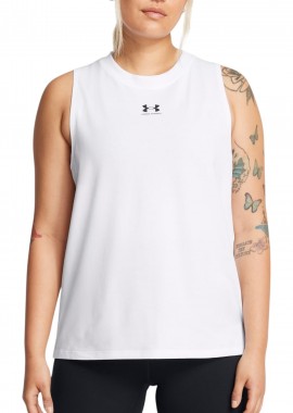Μπλούζα Αμάνικη Under Armour Off Campus Muscle 1383659-100 Γυναικείο