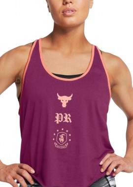 Μπλούζα Αμάνικη Under Armour Project Rock Boh 1386439-505 Γυναικείο