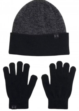 Σκουφί Under Armour Σετ Beanie Glove Combo 1386642-001 Κορίτσι