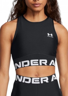 Μπουστάκι Under Armour HeatGear Rib Tank 1388694-001 Γυναικείο