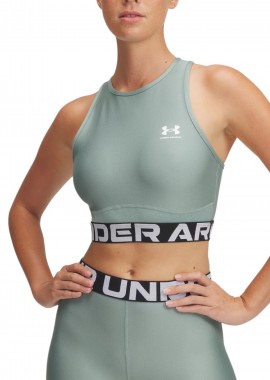 Μπουστάκι Under Armour HeatGear Rib Tank 1388694-348 Γυναικείο