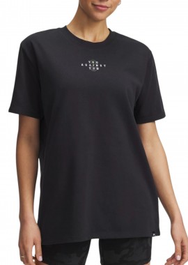 Μπλούζα Κοντομάνικη Under Armour Project Rock Campus 1389717-001 Γυναικείο