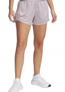 Σορτς Under Armour Tech Play Up Shine Shorts 1389883-009 Γυναικείο
