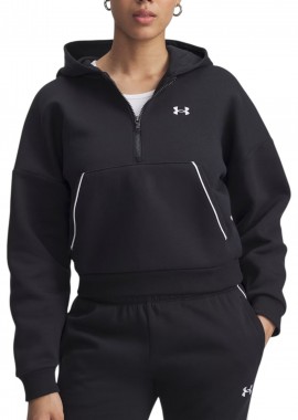 Μπλούζα Μακρυμάνικη Under Armour Rival Fleece Piped HZ Hoodie 6003707-005 Γυναικείο