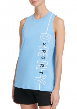 Μπλούζα Αμάνικη DKNY Logo Printed DP9T6693-QLC Γυναικείο