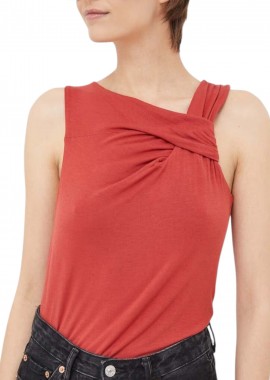 Μπλούζα Αμάνικη DKNY Με Ιδιαίτερο Σχέδιο P3EH8SJS-EIW Γυναικείο