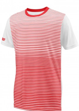 Μπλούζα Κοντομάνικη Wilson Team Striped Crew WRA767204-00 Αγόρι