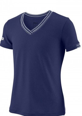 Μπλούζα Κοντομάνικη Wilson G Team V-Neck WRA770101-00 Κορίτσι