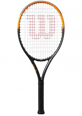 Ρακέτα Τένις Wilson Burn Spin Jr 26 WR171510-Black/Oran Unisex Παιδικό
