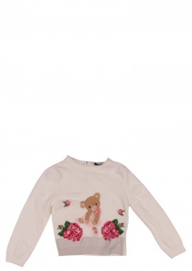 Πουλόβερ Monnalisa Teddy-Rose 396605 6035-0194 Κορίτσι