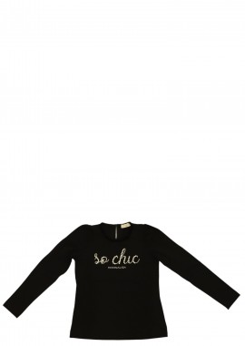 Μπλούζα Μακρυμάνικη Monnalisa St. So Chic 716607AQ 6201-0050 Κορίτσι