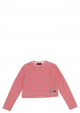 Μπλούζα Μακρυμάνικη Monnalisa Mini Slim Jersey 418619 8216-0143 Κορίτσι