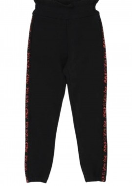 Παντελόνι Υφασμάτινο Monnalisa Jogging Vita Alta Tecnofe 498410PQ 8748-0050 Κορίτσι