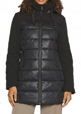 Μπουφάν Only Onlsophie Mix Puffer 15294008-Black Γυναικείο